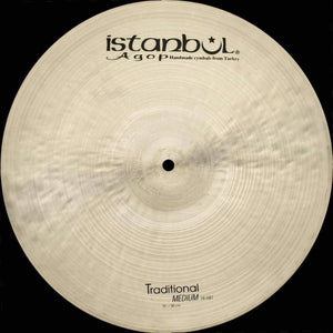Istanbul Agop Traditional 15" Medium Hi-Hat 1145/1300 g - Cymbal House
