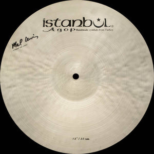 Istanbul Agop Mel Lewis 13" 1982 Hi-Hat 755/855 g - Cymbal House