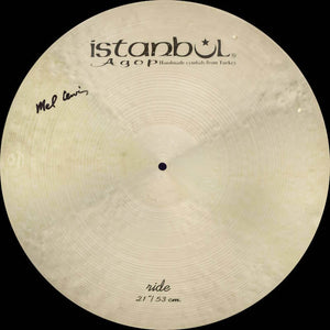 Istanbul Agop Mel Lewis 21" Ride 2165 g - Cymbal House